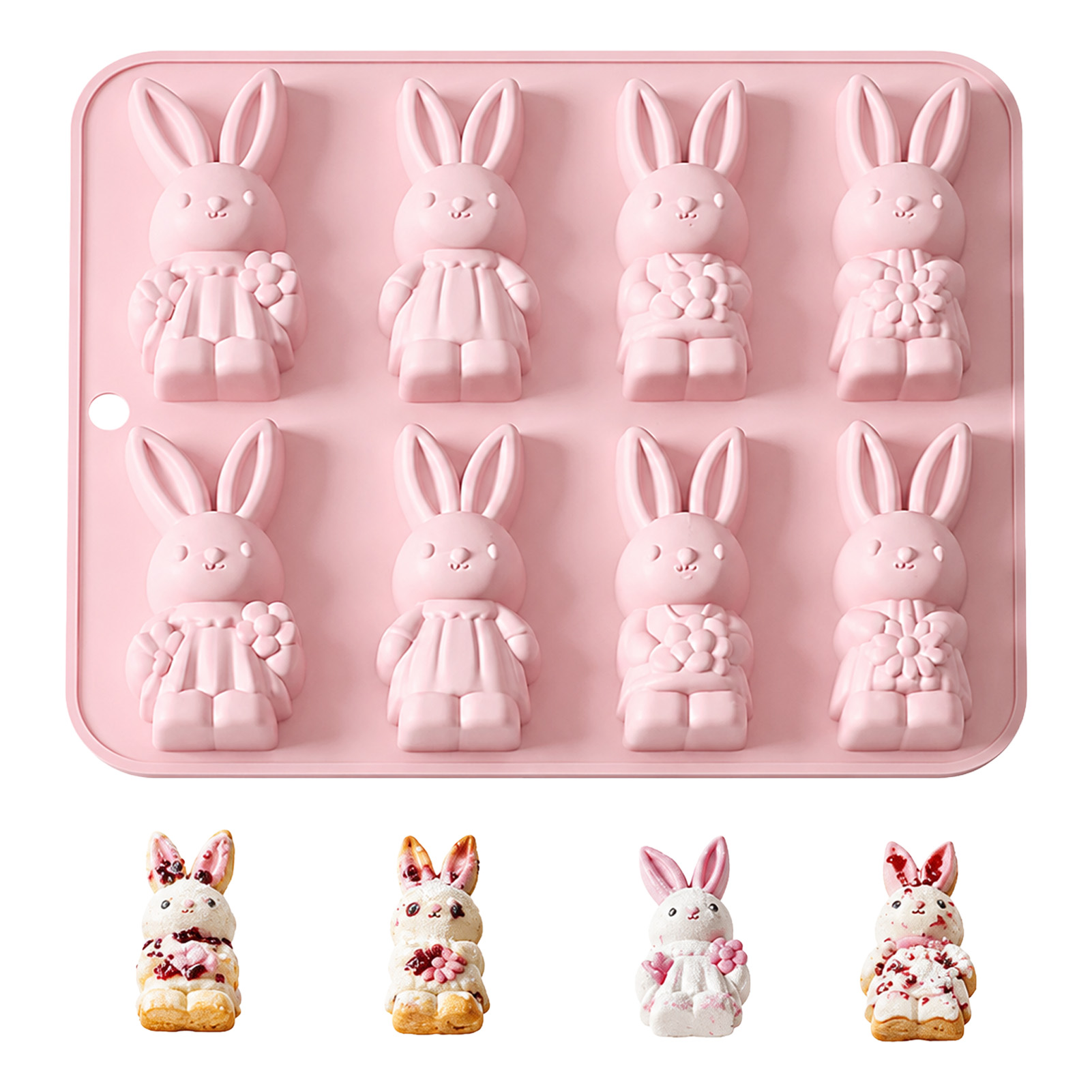 Bunny Cake Mold - Cetakan Kue Profesional Bentuk Kelinci, Loyang