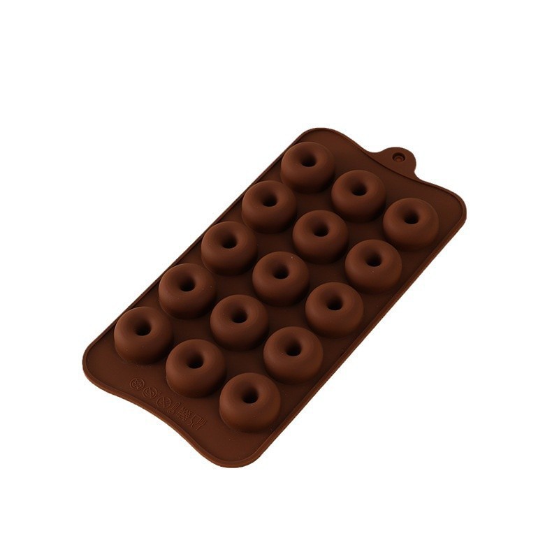 1 buah cetakan kue silikon don - Donut Mold Silicone ulasan dan harga