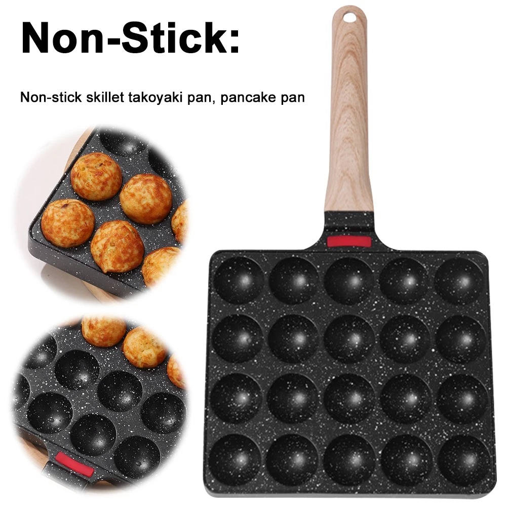 Wajan Takoyaki 20 Cetakan, Pem - Takoyaki Grill Plate ulasan dan harga