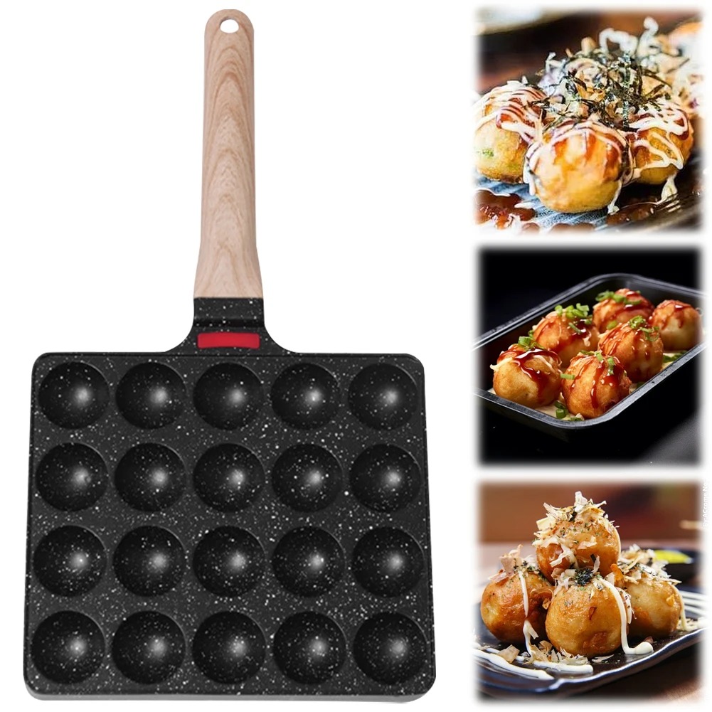 Wajan Takoyaki 20 Cetakan, Pem - Takoyaki Grill Plate ulasan dan harga