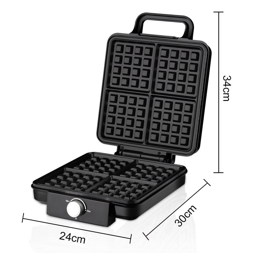 Pembuat Wafel Belgia 4 Potong  - Egg Waffle Pan ulasan dan harga