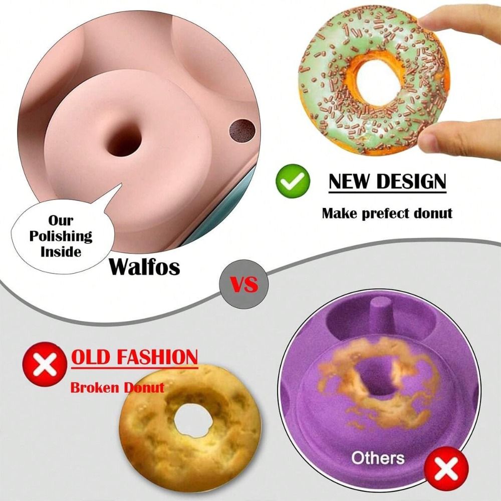 Cetakan Donat Silikon Baru Tah - Donut Mold Silicone ulasan dan harga