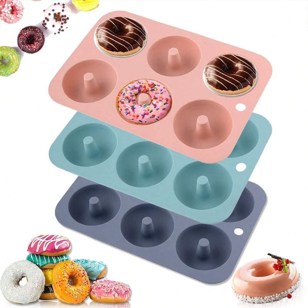 Cetakan Donat Silikon Baru Tah - Donut Mold Silicone ulasan dan harga