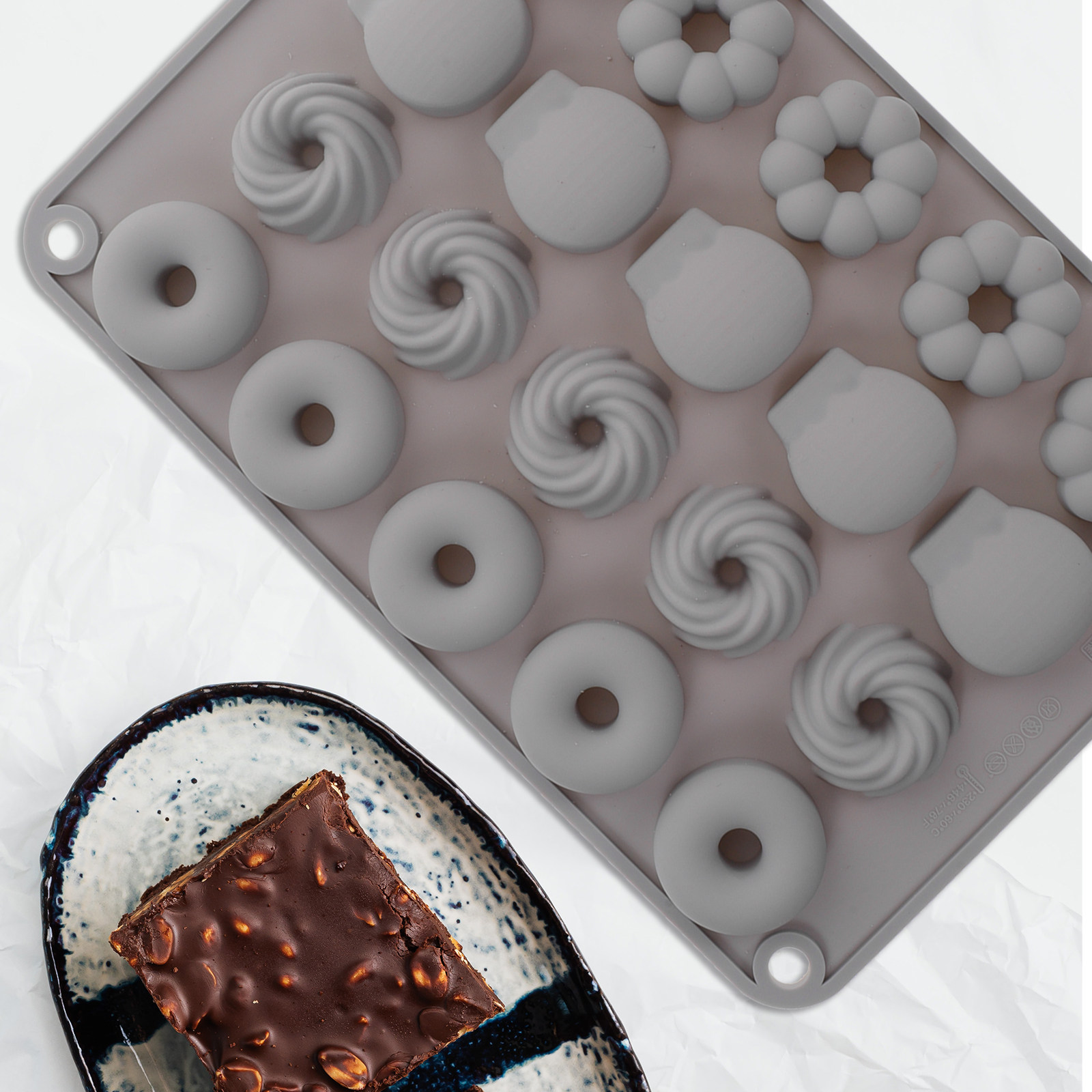 Cetakan Donat Silikon Mini Pre - Donut Mold Silicone ulasan dan harga